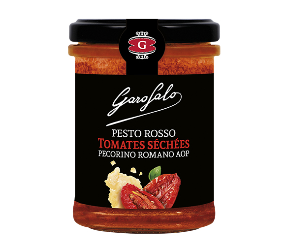 Pasta Garofalo - Pesto Rosso Tomates séchées Pecorino Romano AOP