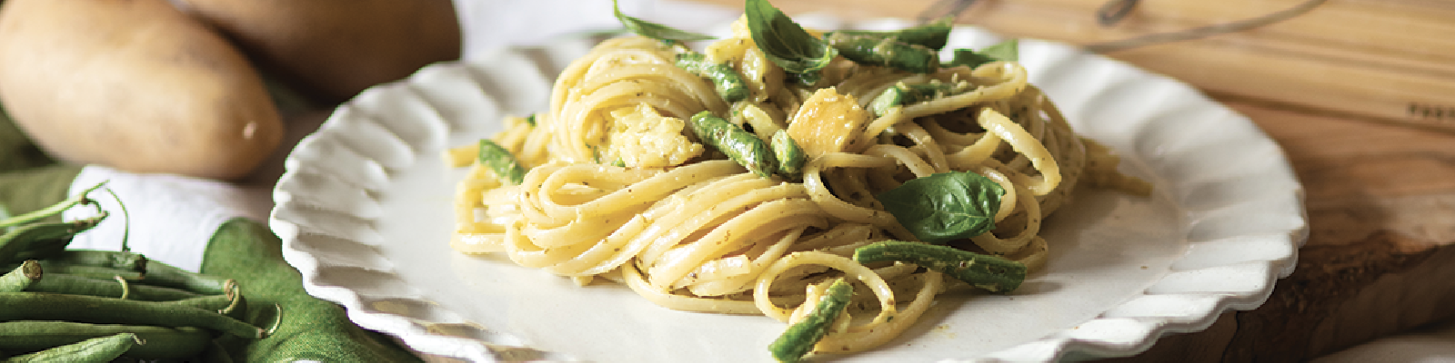 Pasta Garofalo - Linguine au Pesto, pommes de terre et haricots verts