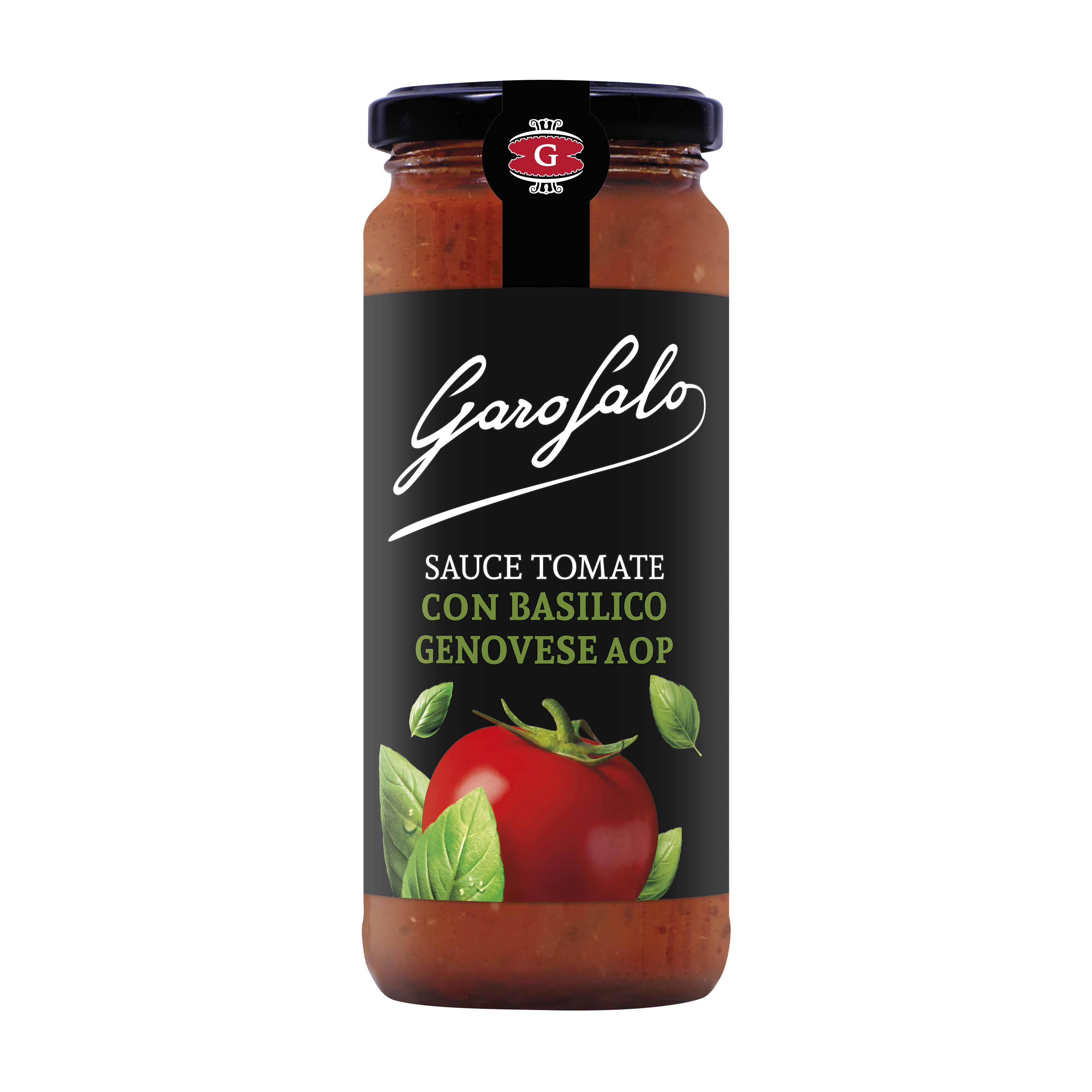 Pasta Garofalo - SAUCE TOMATE CON BASILICO GENOVESE AOP