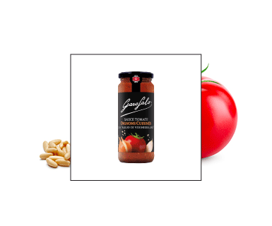 Pasta Garofalo -  SAUCE TOMATE OIGNONS CUISINÉS CON « AGLIO DI VOGHIERA AOP »