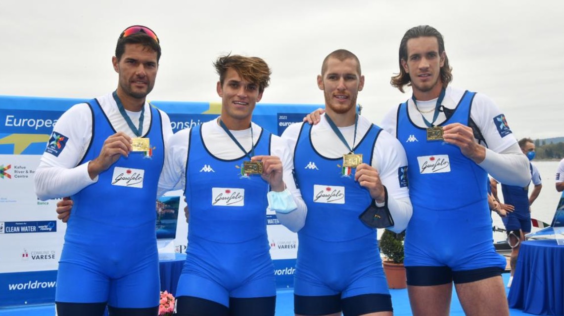 Pasta Garofalo è la pasta dei campioni del canottaggio