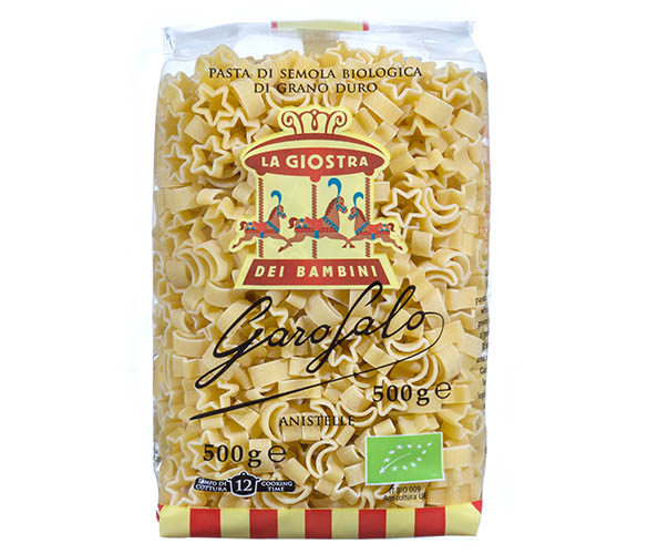 Anistelle - Pasta di Semola Biologica per Bambini - Pasta Garofalo