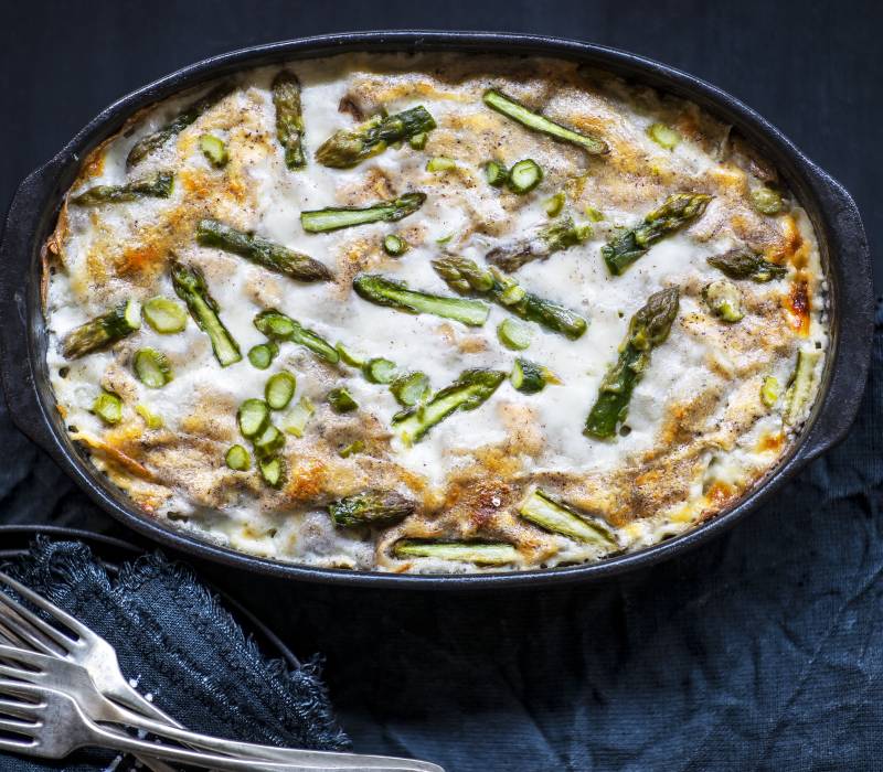 Pasta Garofalo - Lasagna con asparagi, stracchino e fiordilatte