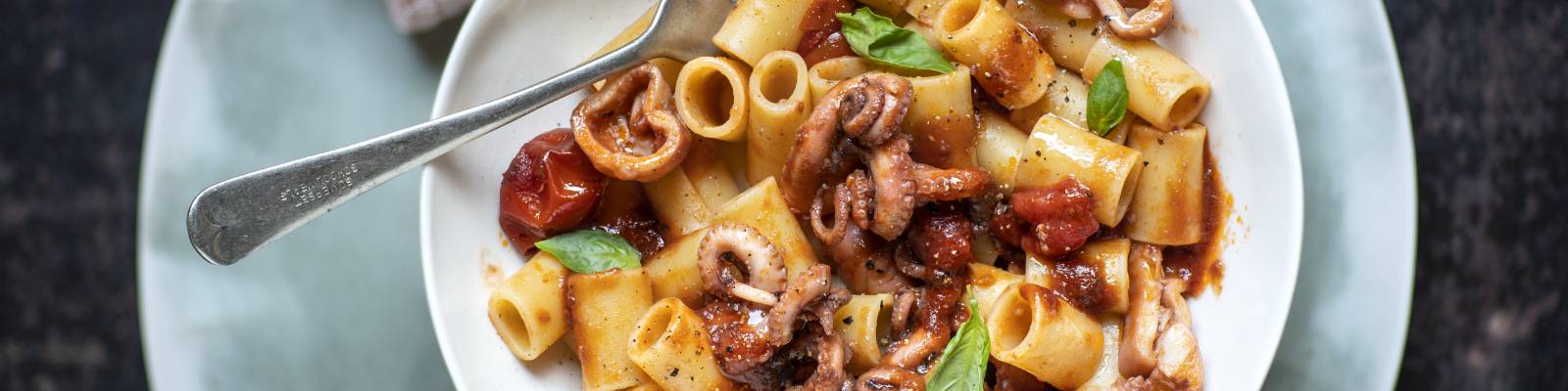 Pasta Garofalo - Occhi di lupo al sugo di polpo alla napoletana