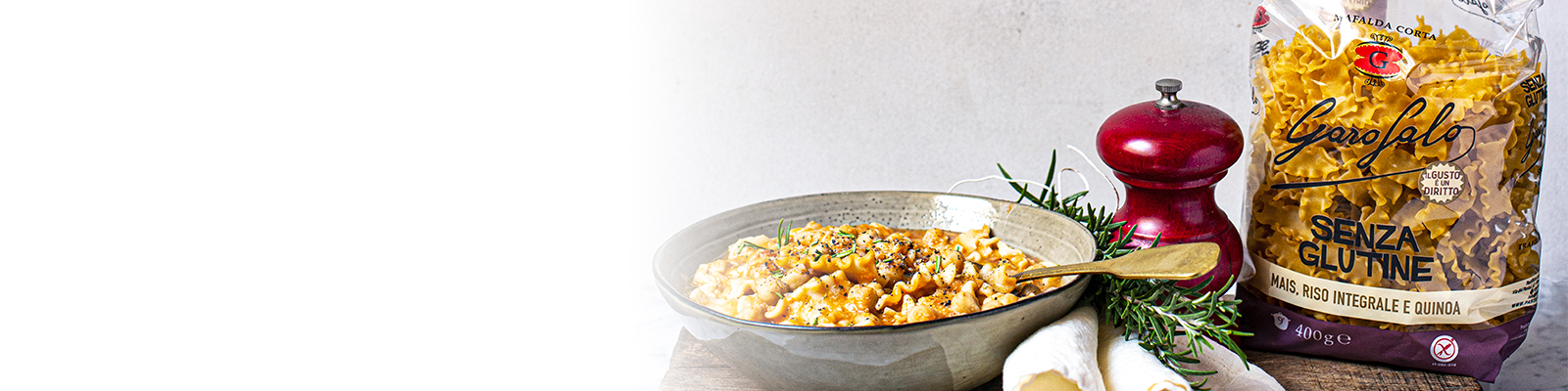 Pasta Garofalo - Mafalda Corta Senza Glutine e ceci alla napoletana