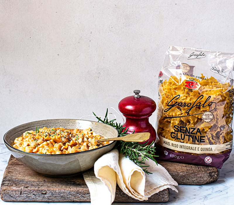 Pasta Garofalo - Mafalda Corta Senza Glutine e ceci alla napoletana