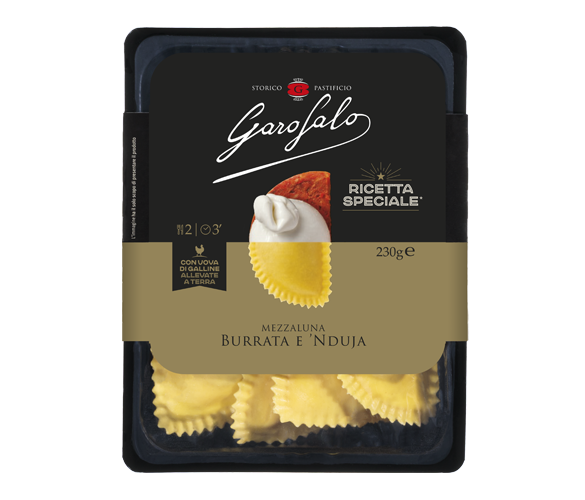Pasta Garofalo - Mezzelune Burrata e ‘Nduja