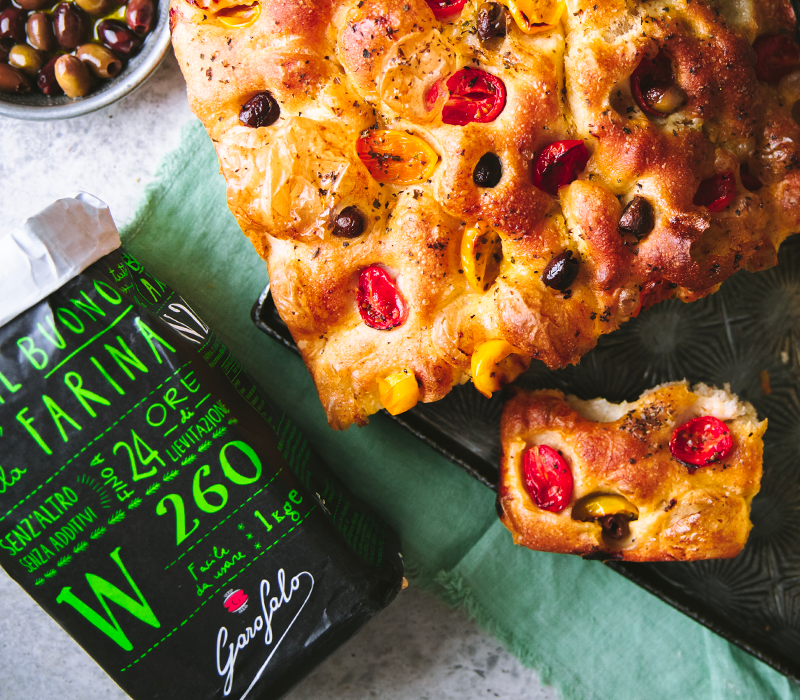 Pasta Garofalo - Focaccia ai pomodorini