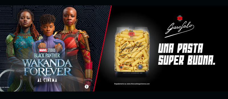 Pasta Garofalo - Pasta Garofalo e Marvel Studios ancora una volta insieme.