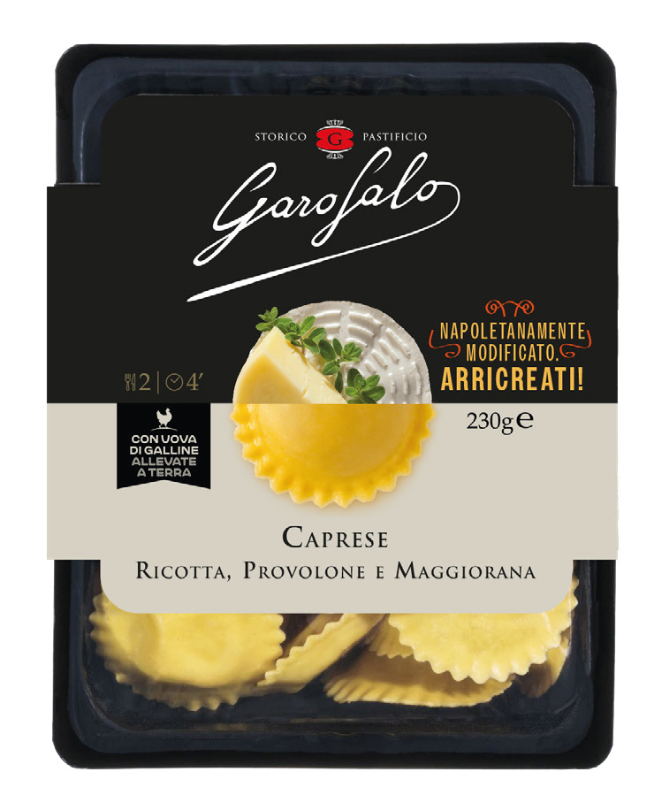 Pasta Garofalo - Raviolo caprese ricotta provolone e maggionara