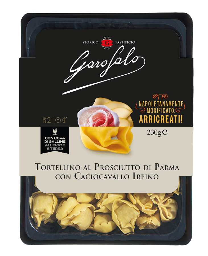 Pasta Garofalo - Tortellino al prosciutto di parma con caciocavallo irpino