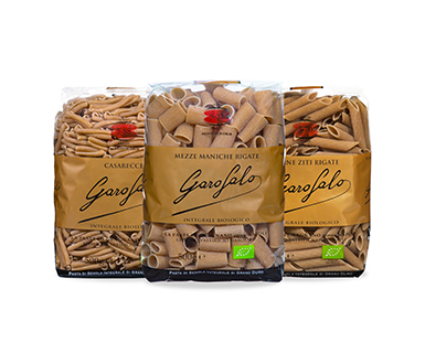 Pasta Garofalo - Sêmola integral de trigo duro orgânico integral