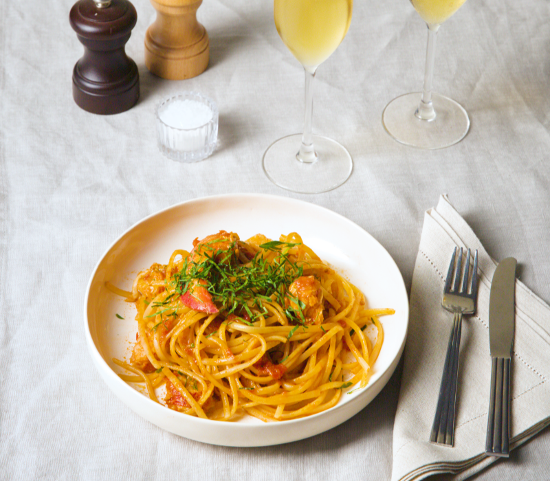 Pasta Garofalo - Linguine med tomat och hummer