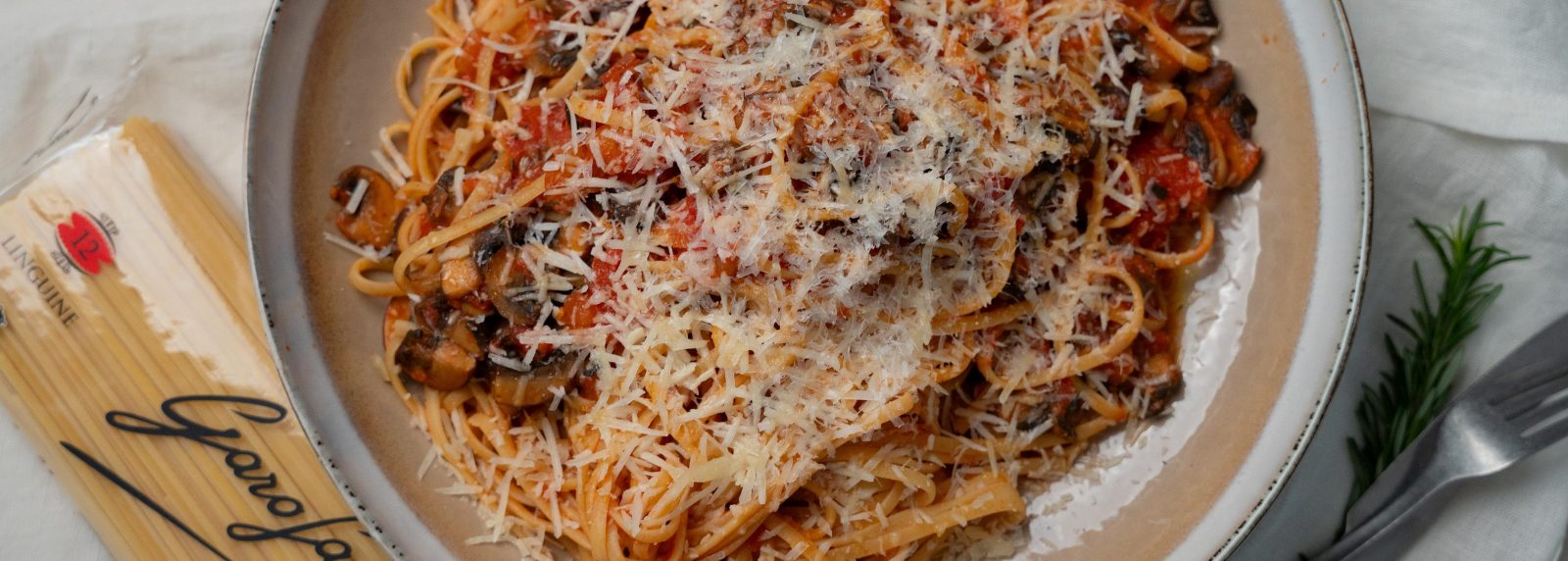 Pasta Garofalo - Linguine funghi, pomodoro & n´duja