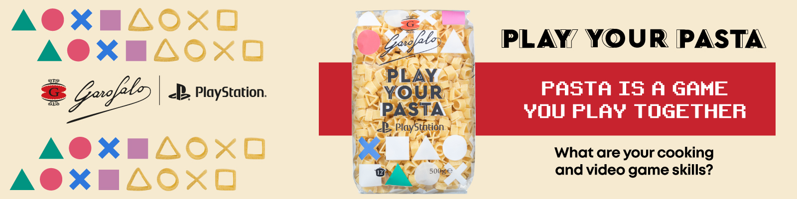 Pasta Garofalo and Playstation® celebrate passion for cooking and video games together.