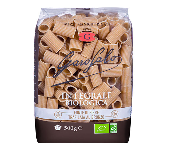 Pasta Garofalo - Whole Wheat Mezze Maniche Rigate