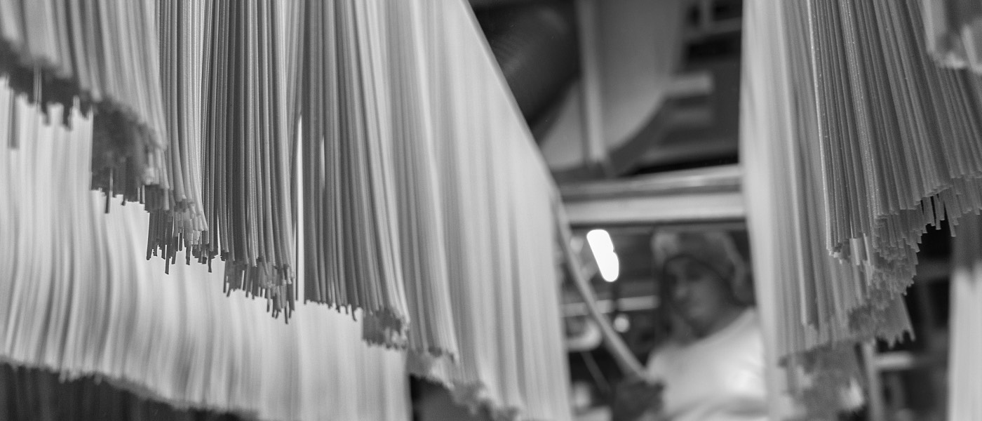 Pasta Garofalo Drying