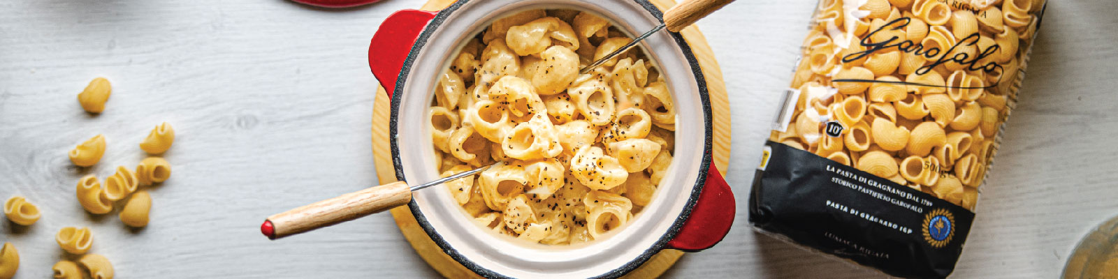 Pasta Garofalo - 3 Cheese Fondue Lumaca Rigata