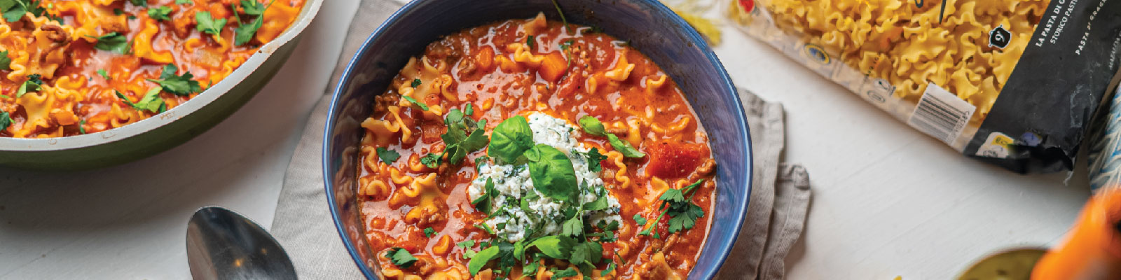 Pasta Garofalo - Neapolitan Lasagne Soup Mafalda Corta